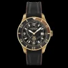 Mont Blanc 1858 Iced Sea Automatic 41mm 133300 | Herreure Med Rem | Herreure I Gulddouble