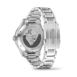 Mont Blanc 1858 Iced Sea Automatic 41mm 130793 | Herreure Med Lænke | Herreure I Stål
