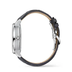 Mont Blanc Star Legacy Orbis Terrarum 43mm 128675 | Herreure Med Rem | Herreure I Stål