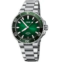 Oris ure Oris Aquis Date 41,5mm 400 7769 4157MB | Herreure Med Lænke | Herreure I Stål