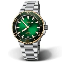 Oris ure Oris Aquis Date 41,5mm 400 7769 6357MB | Herreure Med Lænke | Herreure I Stål