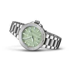 Oris ure Oris Aquis Date 36,5mm 733 7770 4157MB | Dame Dameure Med Lænke | Dameure I Stål