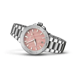 Oris ure Oris Aquis Date 36,5mm 733 7770 4158MB | Dame Dameure Med Lænke | Dameure I Stål