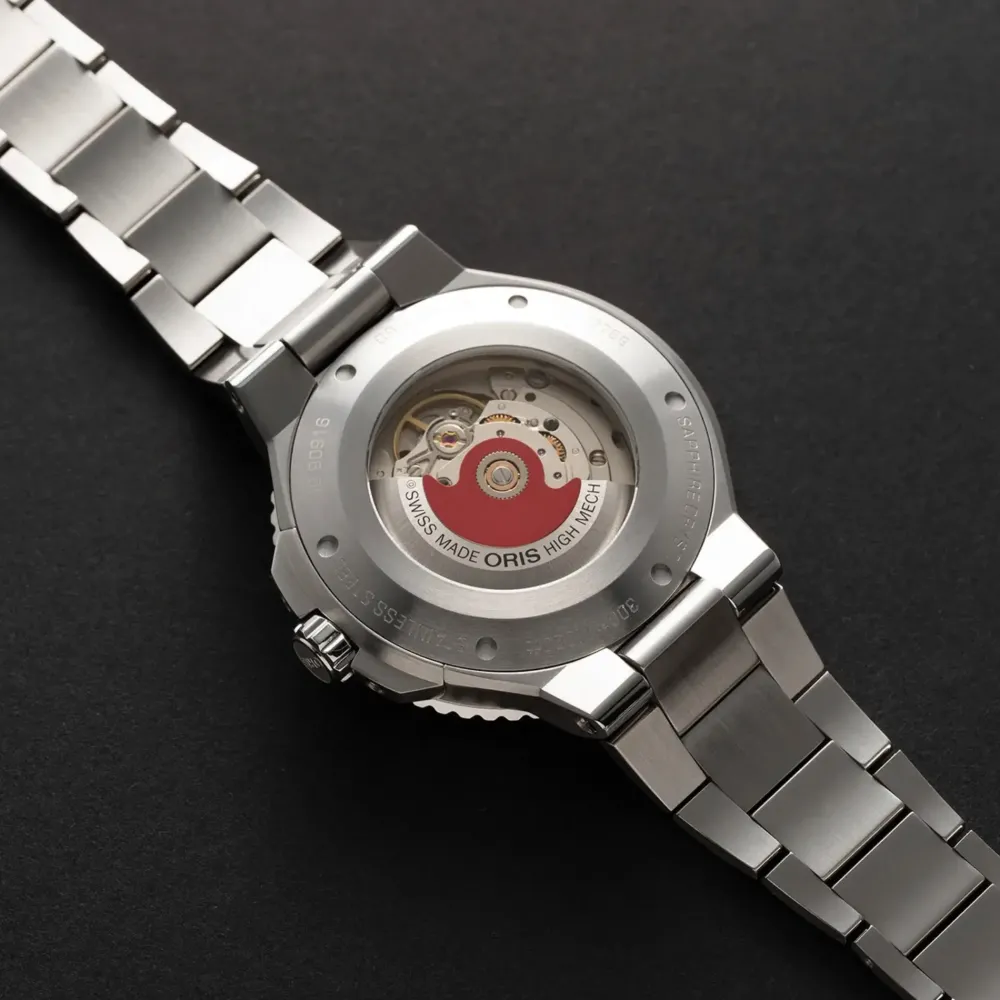 Oris ure Oris Aquis Date 43,5mm 733 7789 4154MB | Herreure Med Lænke | Herreure I Stål