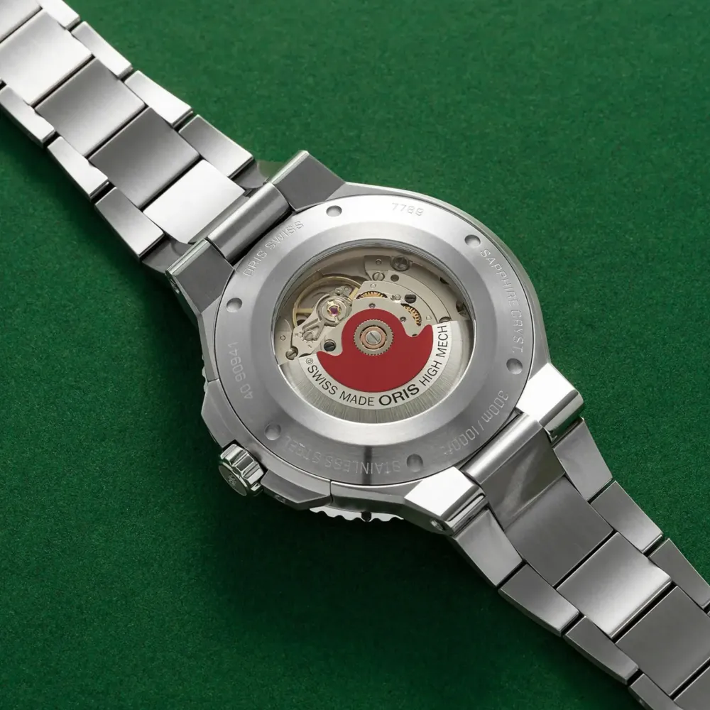 Oris ure Oris Aquis Date 43,5mm 733 7789 4157MB | Herreure Med Lænke | Herreure I Stål