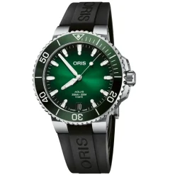 Oris ure Oris Aquis Date 41,5mm 400 7769 4157RS | Herreure Med Rem | Herreure I Stål