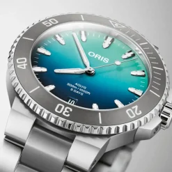Oris ure Oris Aquis Great Barrier Reef Limited Edition 43,5mm 400 7790 4185 | Herreure Med Lænke | Herreure I Stål