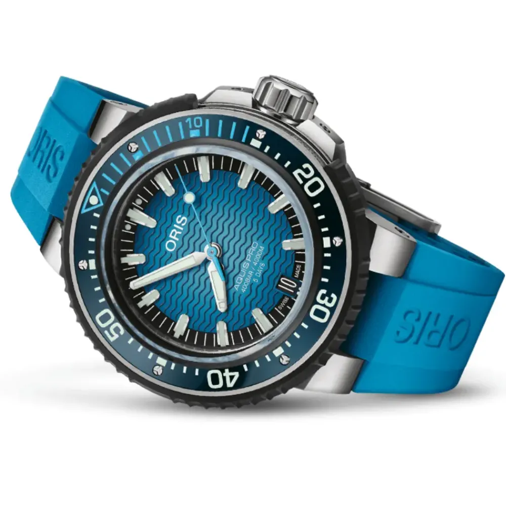 Oris ure Oris Aquis Pro 4000m 49,5mm 400 7777 7155MB | Herreure Med Rem | Herreure I Stål