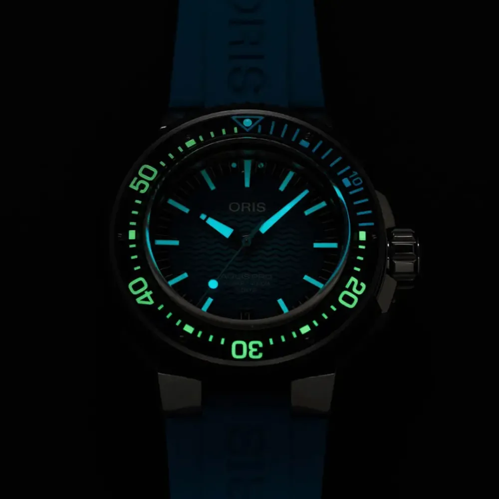 Oris ure Oris Aquis Pro 4000m 49,5mm 400 7777 7155MB | Herreure Med Rem | Herreure I Stål