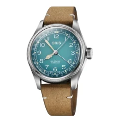 Oris ure Oris Big Crown Cervo Volante 38mm 754 7779 4065LSBR | Herreure Med Rem | Herreure I Stål