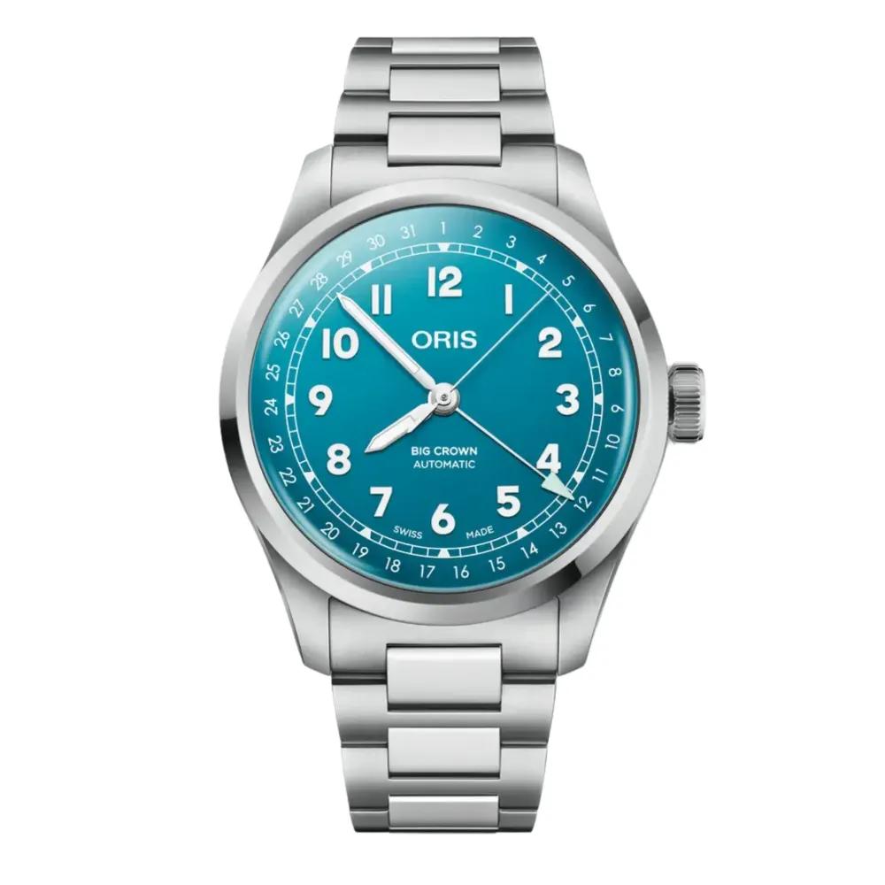 Oris ure Oris Big Crown Pointer Date 40mm 754 7798 4065MB | Herreure Med Lænke | Herreure I Stål