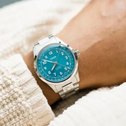 Oris ure Oris Big Crown Pointer Date 40mm 754 7798 4065MB | Herreure Med Lænke | Herreure I Stål