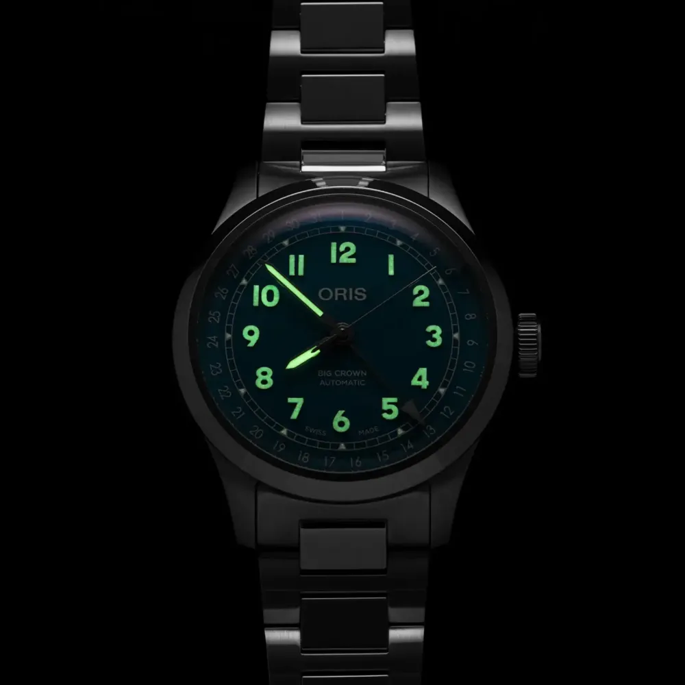 Oris ure Oris Big Crown Pointer Date 40mm 754 7798 4065MB | Herreure Med Lænke | Herreure I Stål