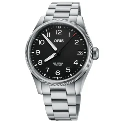 Oris ure Oris Big Crown ProPilot Big Date 41mm 751 7761 4164MB | Herreure Med Lænke | Herreure I Stål