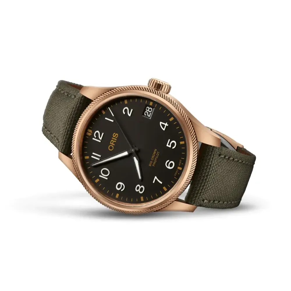 Oris ure Oris Big Crown ProPilot Big Date 41mm 751 7761 3164TSGR | Herreure Med Rem