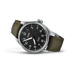 Oris ure Oris Big Crown ProPilot Big Date 41mm 751 7761 4164TSGR | Herreure Med Rem | Herreure I Stål