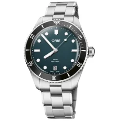Oris ure Oris Divers 65 Date 39mm 733 7795 4055SET | Herreure Med Lænke | Herreure I Stål