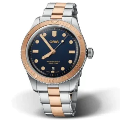 Oris ure Oris Divers 65 40mm 733 7707 4355MB | Herreure Med Lænke | Herreure I Bicolor