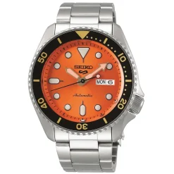 Seiko 5 Sport Automatic SRPD59K1 | Herreure I Stål | Herreure Med Lænke