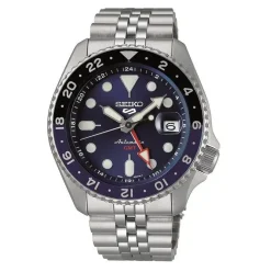 Seiko 5 Sports Automatic GMT SSK003K1 | Herreure Med Lænke | Herreure I Stål