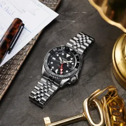 Seiko 5 Sports Automatic GMT SSK001K1 | Herreure Med Lænke | Herreure I Stål