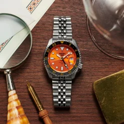 Seiko 5 Sports Automatic GMT SSK005K1 | Herreure Med Lænke | Herreure I Stål