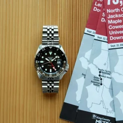 Seiko 5 Sports Automatic GMT SSK001K1 | Herreure Med Lænke | Herreure I Stål