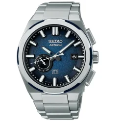 Seiko Astron GPS Solar SSJ023J1 | Herreure Med Lænke | Herreure I Titanium