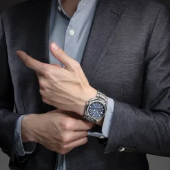 Seiko Astron GPS Solar SSJ013J1 | Herreure Med Lænke | Herreure I Stål