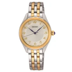 Seiko Caprice SUR380P1 | Dame Dameure Med Lænke | Dameure I Bicolor