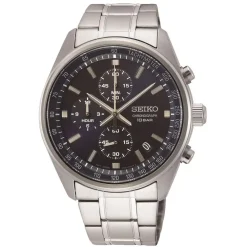 Seiko Chronograph SSB377P1 | Herreure Med Lænke | Herreure I Stål