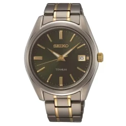 Seiko Essential SUR377P1 | Herreure Med Lænke | Herreure I Titanium