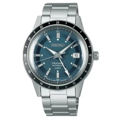 Seiko Presage Automatic GMT SSK009J1 | Herreure Med Lænke | Herreure I Stål