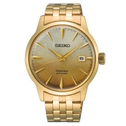 Seiko Presage Automatic SRPK46J1 | Herreure Med Lænke | Herreure I Gulddouble
