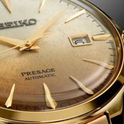 Seiko Presage Automatic SRPK46J1 | Herreure Med Lænke | Herreure I Gulddouble