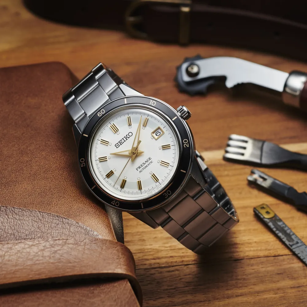 Seiko Presage SRPG03J1 | Herreure Med Lænke | Herreure I Stål