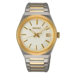 Seiko SUR558P1 | Herreure Med Lænke | Herreure I Bicolor