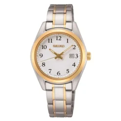 Seiko SUR466P1 | Dame Dameure Med Lænke | Dameure I Bicolor
