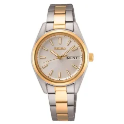Seiko SUR454P1 | Dame Dameure Med Lænke | Dameure I Bicolor