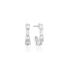 Sif Jakobs Jewellery Sif Jakobs Adria Creolo Piccolo øreringe SJ-E12234-PCZ | Øreringe | Sølvsmykker