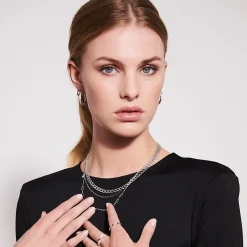 Sif Jakobs Jewellery Sif Jakobs Armor halskæde SJ-C42290-SS | Halskæder | Sølvsmykker
