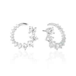 Sif Jakobs Jewellery Sif Jakobs Belluno Circolo øreringe SJ-E42109-CZ-SS | Sølvsmykker
