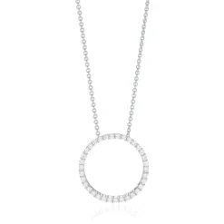 Sif Jakobs Jewellery Sif Jakobs Biella Grande halskæde SJ-P3125-CZ | Halskæder | Sølvsmykker