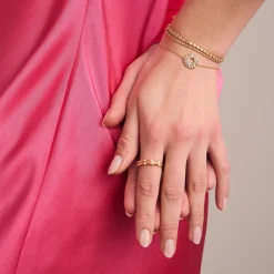 Sif Jakobs Jewellery Sif Jakobs Ellera Grande armbånd SJ-B2870-CHCZ-YG | Armbånd | Forgyldte Sølvsmykker