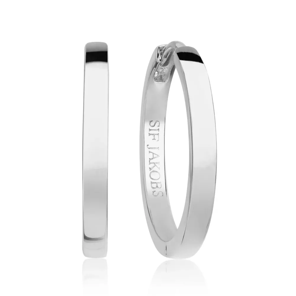 Sif Jakobs Jewellery Sif Jakobs Ellera Pianura Grande øreringe SJ-E12020-SS | Øreringe | Sølvsmykker