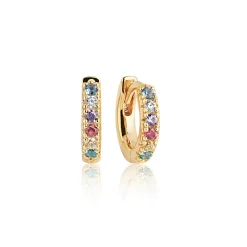 Sif Jakobs Jewellery Sif Jakobs Ellera Piccolo øreringe SJ-E1066-XCZ(YG) | Øreringe | Forgyldte Sølvsmykker