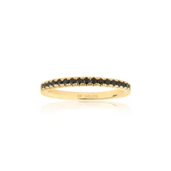 Sif Jakobs Jewellery Sif Jakobs Ellera ring SJ-R2869-BK-YG | Øreringe | Forgyldte Sølvsmykker