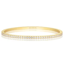 Sif Jakobs Jewellery Sif Jakobs Ellisse armring SJ-BG2344-CZ-YG | Armbånd | Forgyldte Sølvsmykker