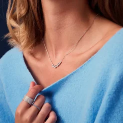 Sif Jakobs Jewellery Sif Jakobs Ellisse Cinque halskæde SJ-N2332-CZ | Halskæder | Sølvsmykker