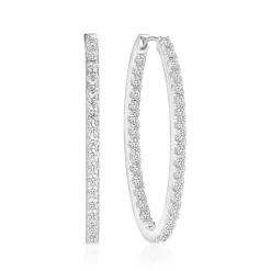 Sif Jakobs Jewellery Sif Jakobs Ellisse Medio øreringe SJ-E2313-CZ | Sølvsmykker